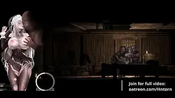 [Gallery] Nun having Sex with villagers cumming inside her Hentai Game