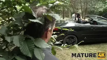 MATURE4K. Texas Patti is having wild kinky sex in the Czech woods