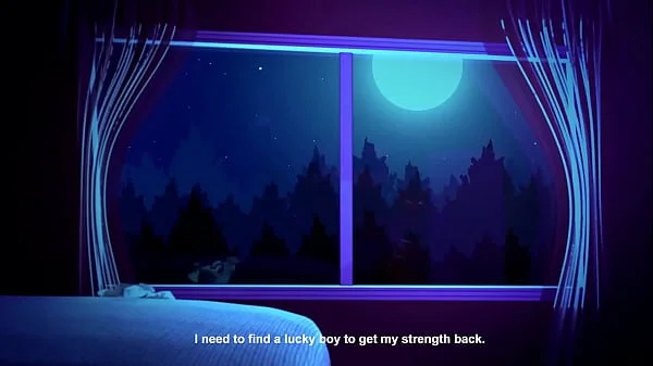 Animation porn - a brave girl decided to have sex with a modest handsome guy