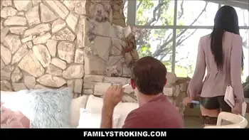 Sexy Big Ass MILF stepAunt Gia Vendetti Lets Her stepNephew Fuck Her After Overhearing His stepUncle Talking