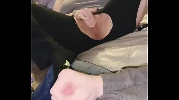 Watch this couple masterbate together. Two ejactulations.