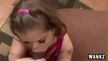 Midget Mini Mya Banging Black Dude