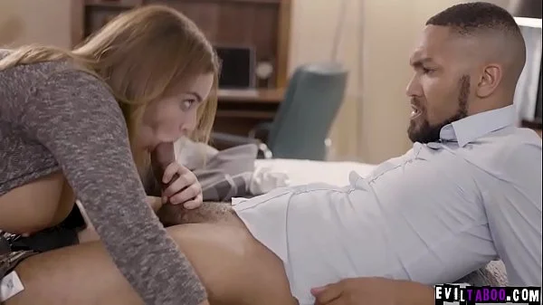 Bedspacer teen thief Natasha Nice was caught stealing by horny stud Mickey Mood.She doesnt want to go in jail so she was fucked to get her freedom.