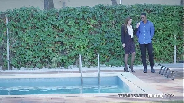 Stunning Brunette Clea Gaultier Seduces Big Black Cock!