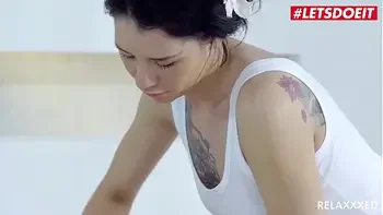 LETSDOEIT - #Erika Bellucci - Oiled Up And Hard Fucked On Massage Table By Her Lover