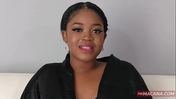 big butt black girl pussy gets filled by macana man big dick