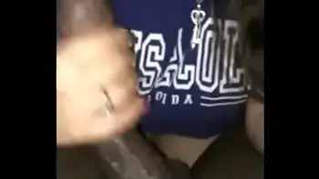 Sucking BBC during a party