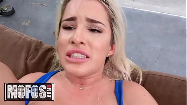 Publick Pickups - (Mila Marx) - Curvy Blonde Rides Dick In Garage - MOFOS