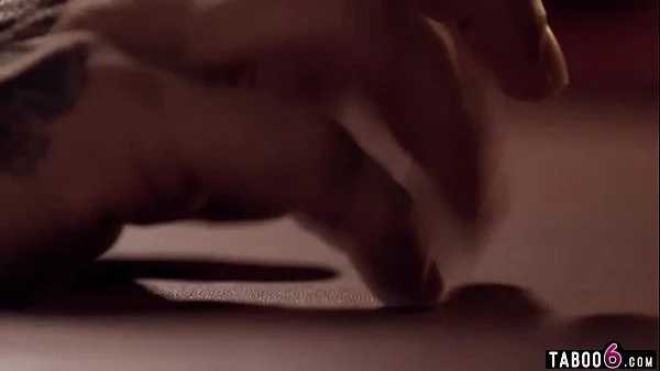 Young secretary in lingerie always pleases her boss