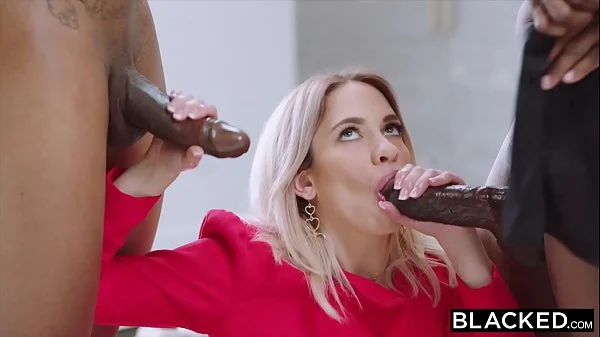 BLACKED Khloe Kapri Gets Two BBCs For Valentines Day