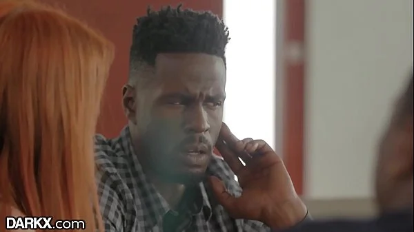 DarkX Greedy Redhead Wants 2 BBC's At the Same Time