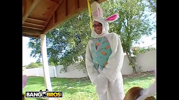 BANGBROS - Easter Bunny Fever with Sarah Vandella, Kirra Lynne, & Miss Raquel