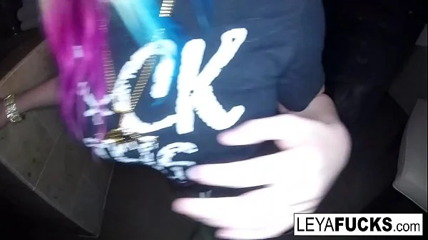 Hooker gets off the snowy streets by anally pleasing her pimp