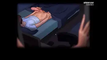 Wild sex with stepmom at night in bed l My sexiest gameplay moments l Summertime Saga[v018] l Part 11