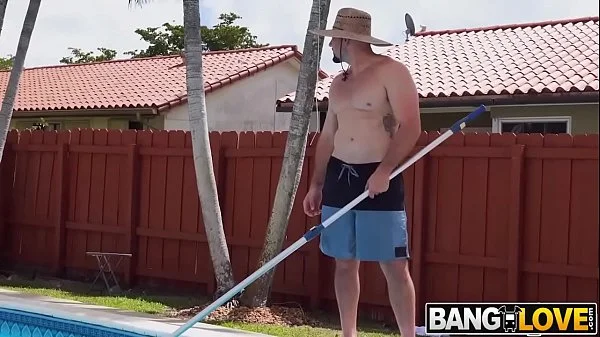 Alexis Fawx Squirts On Pool Guy