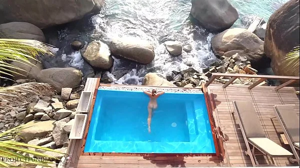 underwater fuck in paradise infinity pool - projectfundiary