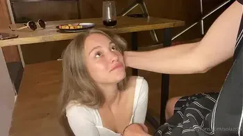 Gorgeous Teen Solazola Blowjob With Her Boyfriend