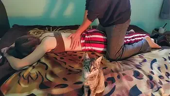 Friendship night ends in hot massages and passionate sex