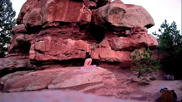 Lesbian Photographer Fucks Model Outdoors