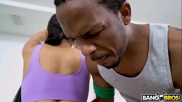 Rose Monroe Interracial Yoga Fucking