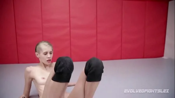 Gabriella Paltrova lesbian wrestling fight and fuck vs Kyaa