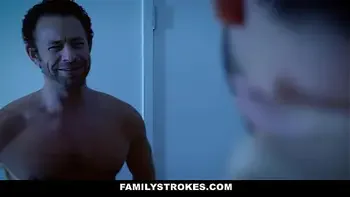 Stepson hits on Stepmom while she naps