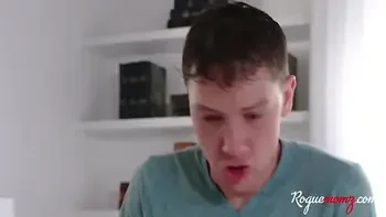 step Brother and step Sister Let step Mom Take A Ride Too