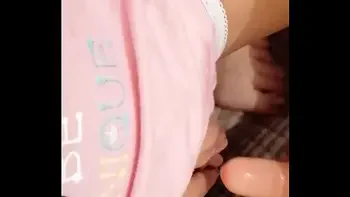 Perfect teen very wet dripping pussy masterbation cute panties