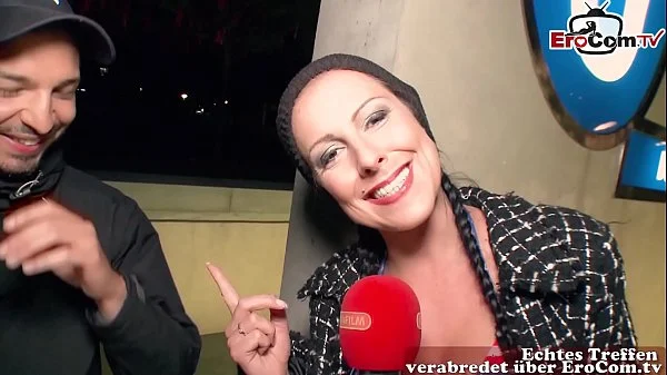 Deutsches Straßencasting - Fremde Männer nach sex gefragt