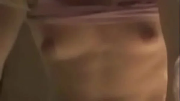 Blonde amateur teen fucks lucky young stud