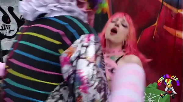 Fucking gothic chick after rock concert