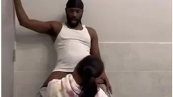 She Told Me To Meet Her At Her Job In The Bathroom For A Quickie