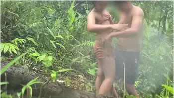 Rainy Storm In Mushroom Foraging - Pinay Sex In The Pouring Rain Asmr