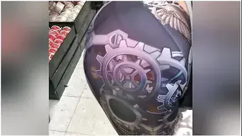 See Through Designer Leggings Pink Panties Xmas Shopping