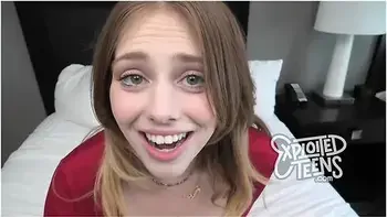 Watch This 5 Foot 11 Ginger With A Trimmed Pussy Suck Cock And Eat Ass - Lucy Foxx