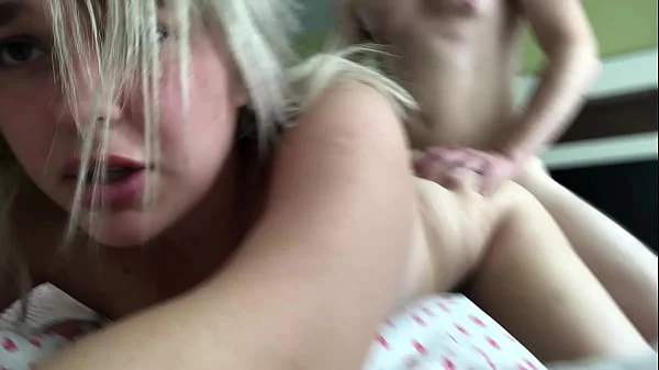 Dirty slut cums while her husband at work