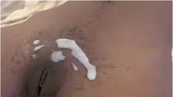 Ebony Cuty Fucked By Bwc And Cum On Pussy