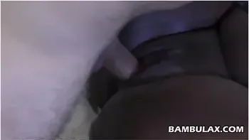 Fat Black Pussy Get Covered With Hot Cum