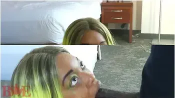 Ebony Redbone Milf Slut Vanity Sucks & Fucks Her Side Dude Bbc