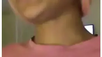 Ghetto light bitch with thick pussy on toilet