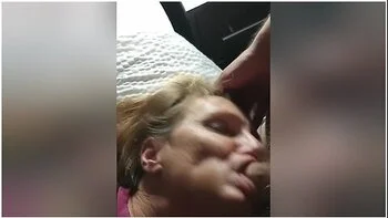Granny Sucking Dick Like A Pro Amateur Blowjob