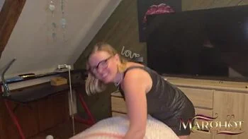 Sexymarghot Hot Bisexual Threesome: Intern Fucks Husband's Ass in Rough Anal Positions