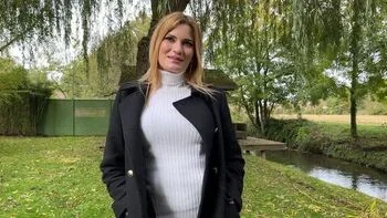 Rose's First Sex Tape at 26 - Huge Tits Anal & Cumshot