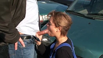 Petra Wegat German Amateur Car Sex - Big Tits Blonde Fucking on Bonnet