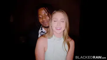 BLACKEDRAW Naughty Brunette's BBC fantasy comes true