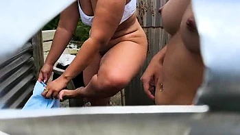 Public Booth Peep Hole Sex Tape - Katrina4deluxe & Pampammedallo Big Ass Colombian Voyeur