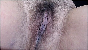 Closeup Bush Spread Pussy Gaping