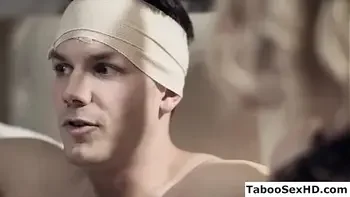 Stepmom help jerk off