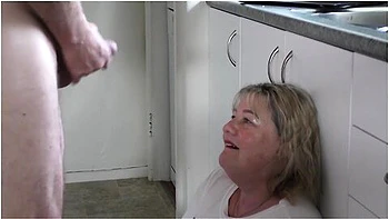 Master Piss And Cum At The Same Time On Defenseless Milf Slut