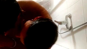 Magia Rosa Passionate Shower Blowjob Cum in Mouth Romantic Sex